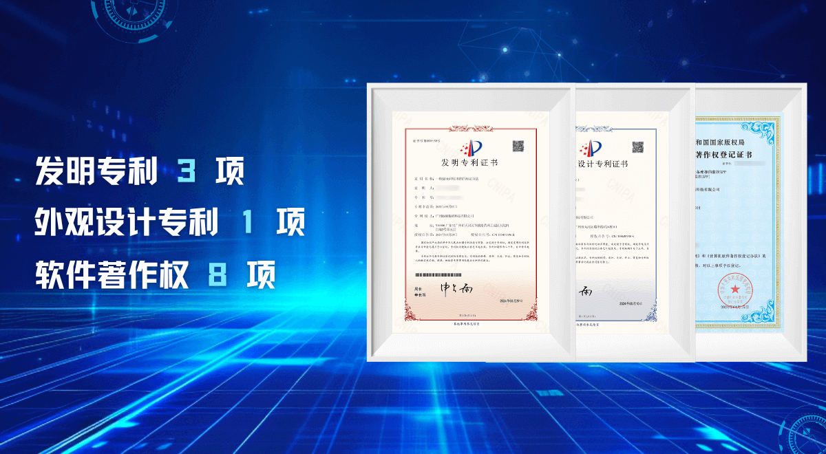 喜訊 | 祝賀敏視新獲發(fā)明專利等多項證書！